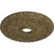 Ekena Millwork Spring Leaf Medallion (Canopies up to 5 5/8"), 19 7/8"OD x 3 5/8"ID x 1 1/4"P, Mississippi Mud CM19SPMMF - alternate 3
